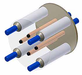 RZ-133 instrument features diagram, continued